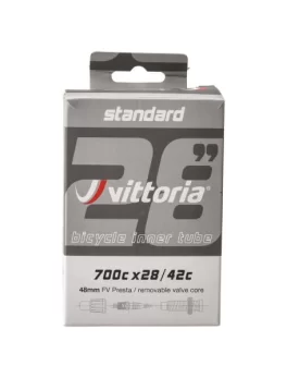 VITTORIA STANDARD 700X28/42C 48MM FV PRESTA REMOVABLE VALVE