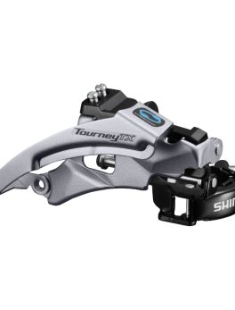 SHIMANO TOURNEY TX TOP SWING Front Derailleur (Clamp Band Mount) 3x8/7-speed