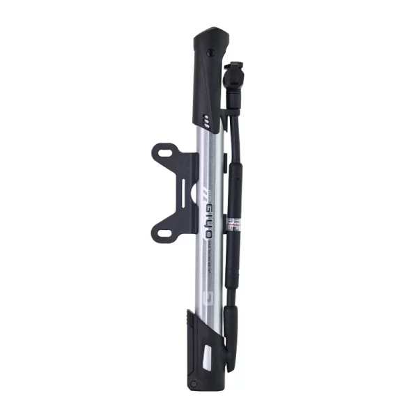 GIYO GM-641 Alum Micro Floor Pump W-All-round gauge